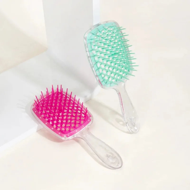 2-piece detangling hair brush set