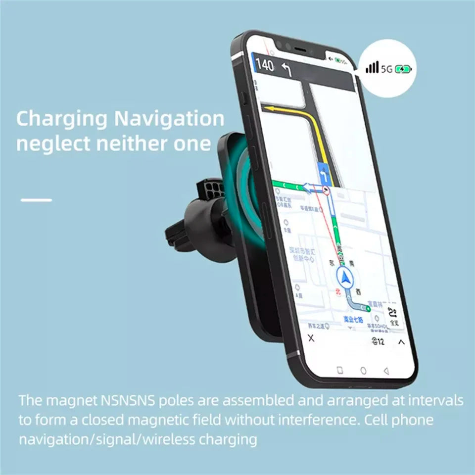 Wireless  Magnetic Car Charger