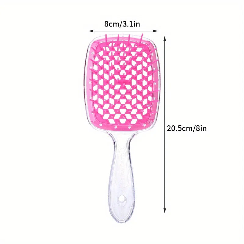 2-piece detangling hair brush set