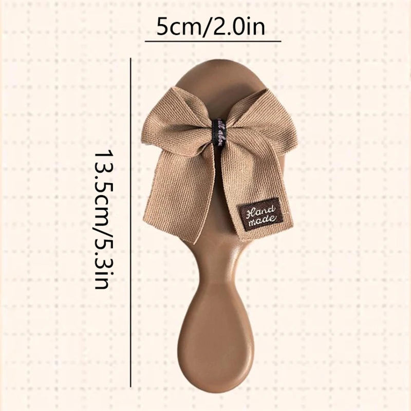 Cute Bowknot Airbag  Hair Brush