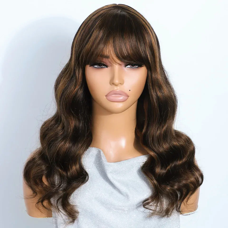 180D Highlight Body Wave Human Hair